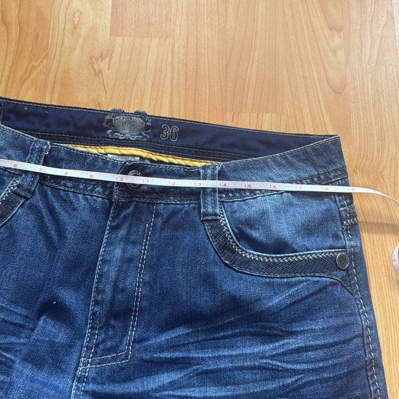 Vintage Brass Jeans size 36x30. Dark wash. Preowned. - Picture 10 of 12